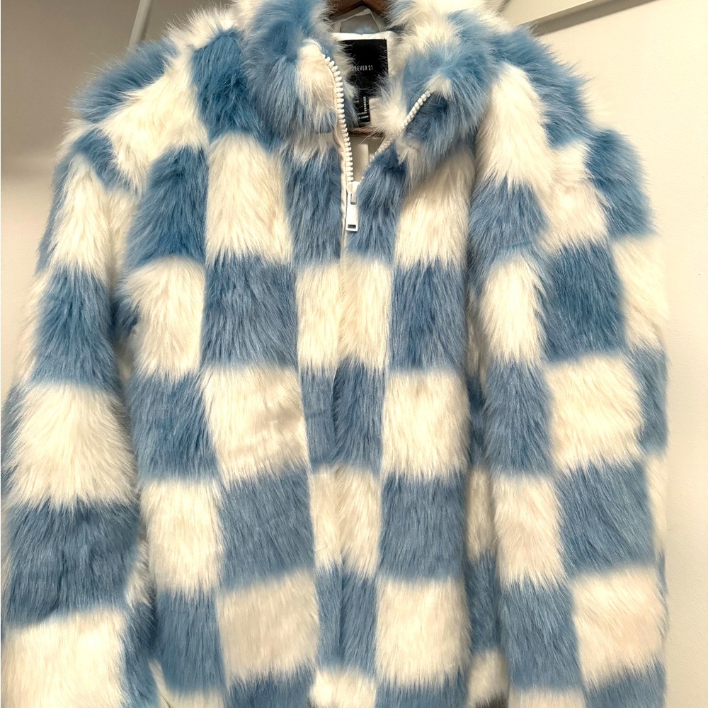 Forever 21 checkered jacket